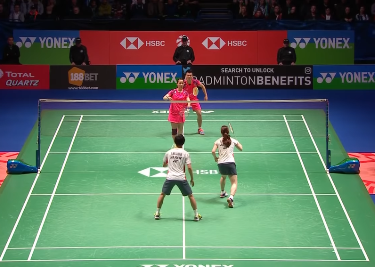 Basic Tactics in Mixed Doubles Badminton